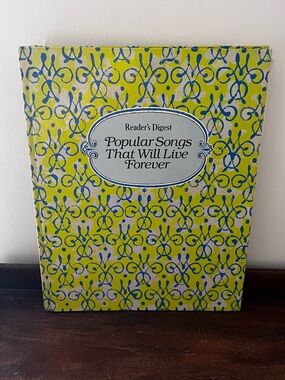 1982 Popular Songs That Will Live Forever Songbook – Yellow Blue